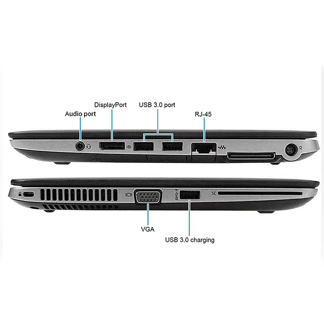 A Grade Refurbished EliteBook 820 G1 Laptop Intel Core I5 8GB Ram 256GB SSD 12.5 Inch New Business Computer Notebook Pc - Image 2