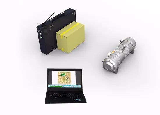 Portable X-ray Generator Portable Security X Ray Machine Mobile X-ray Scanner - Image 1