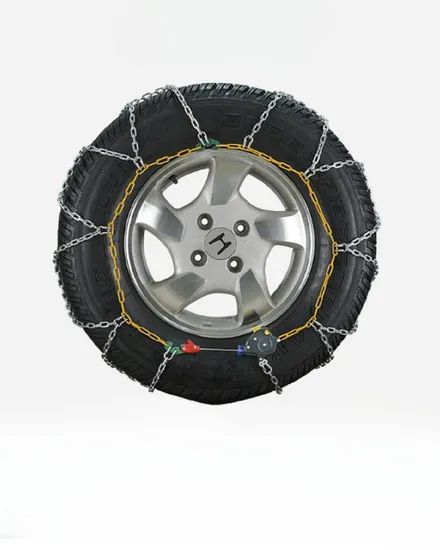 Full Encircling Alloy-Steel Automatically Locks Anti Slip Snow Tyre Chain - Image 2