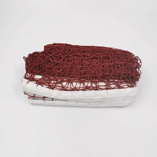 Badminton Net Single Binding Without Steel Wire Origin China Use Badminton Model NO. BN01 Color White, Red Pack Plastic Bag - Image 6