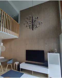 Interior Acoustic Panels Wood Slat MDF Sound Isolation Wall Panel - Image 6