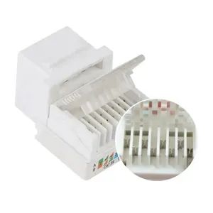 CAT6 CAT6A RJ45 UTP Modular Toolless Module Connector Keystone Jack - Image 3
