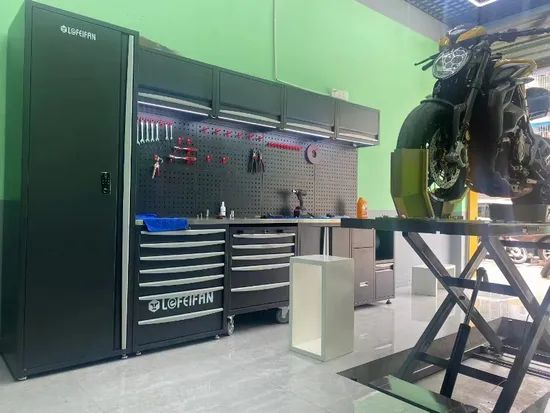 Repair Station Tool Cabinets Combination OEM Customized Garage Storage Workstation Tool Solution - Image 3