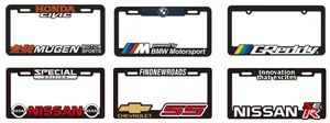 Custom Plastic License Frame Car Number Car License Plate Frame Holder - Image 4