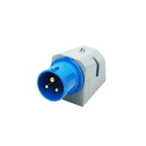 IP44 Industrial Cee Plug 32A Socket M11341/M31341 WiFi No Customized Yes Trademark ZNPON Contact 58 Brass Certificate - Image 5