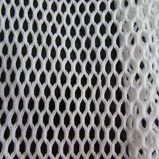 Durable 100% Cotton Mesh Fabric Pattern No Trademark No Origin China Width 58/60" Weight ≥200g/m² Technics Tricot Style Plain Dyed - Image 4