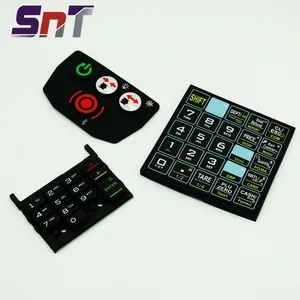 Customized Single/Muti Push Button Silicone Rubber Switch Buttons with Conductive Carbon Pills - Image 2