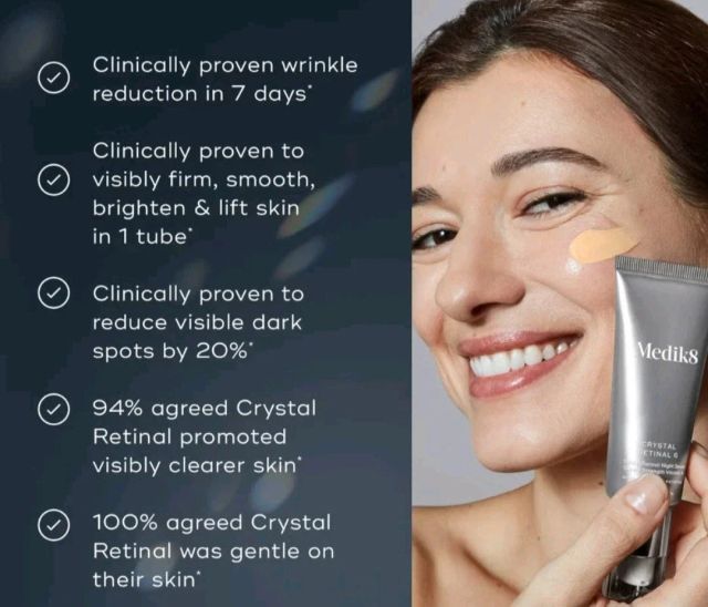 Medik8 Crystal Retinal 1 Serum 30ml - Retinal for Glowing, Youthful Skin - Image 2
