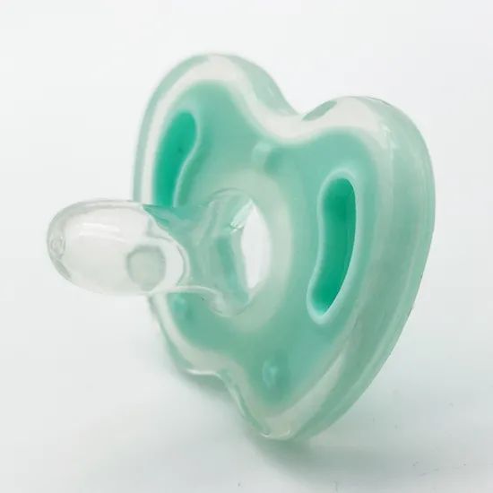 Full Silicone Pacifier Apple Baby Safe Super Soft Teether - Image 3