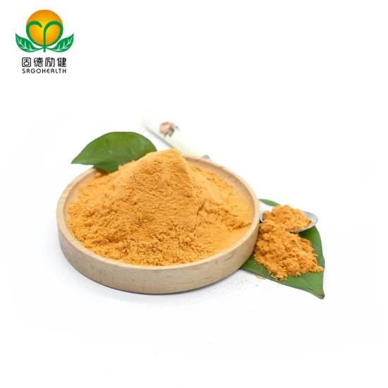 GMP Factory Supply Organic Hawthorn Berry Juice Powder - Image 2
