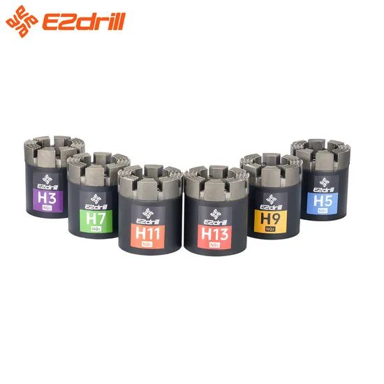 NQ3 Diamond Core Drill Bit 15mm 15D H3H5H7H9H11H13 1Y Length 15 HRC -10°-50° Model NO. NQ3 Material Diamond Trademark EZdrill - Image 2