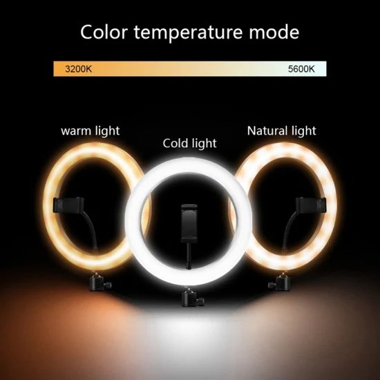 Portable RGB Ring Light with Tripod - Image 6
