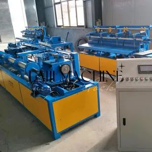 Single Wire Weaving Chain Link Fence Machine High Efficiency Patterned Mesh Production - Image 3