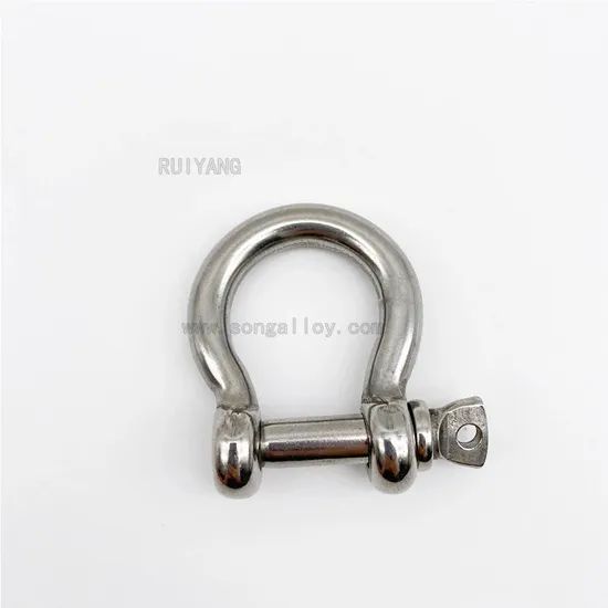 Bow Shackle Stainless Steel Shackle Color Silver Condition New Origin Xinghua HS Code 73182900 Model NO. 2-50mm Trademark - Image 3