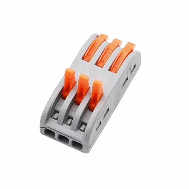 Electrical Connectors . PCT 213 Amp 30A Brand AR Color Good Current 230V Type PCB Mount Wire Gauge 2.5 Mm Current Rating - Image 5