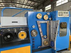 High Speed Fine Copper Wire Drawing Machine (Outlet 0.10-0.52mm ) Wire Drawing Machine with Annealing - Image 3