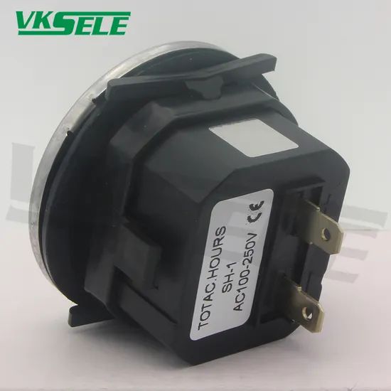 Mini Industrial Frequency Counter Meter with Silver Border Model Sh-1 Power 0.3W Origin Wenzhou Model NO. SH-1 Certificate - Image 2