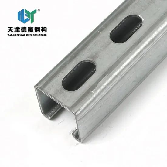 Dwin Wholesale Price U Channel Steel Solar Panel Installation Rails for Purlin - Image 1