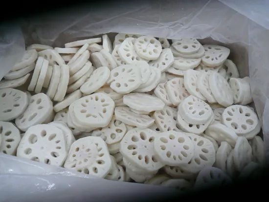 New Crop Frozen IQF Vegetable Lotus Root Frozen Lotus Root - Image 2
