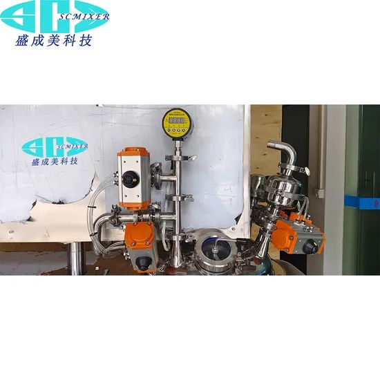 Scmixer New Automatic Vacuum Homogenizing Emulsifier Machine Cosmetics Production Cake Gel Emulsifier Maker Chemical Machinery Equipment - Image 5