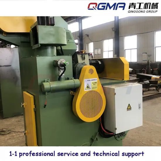 Motorcycle Parts Batch Tumble Belt Steel Shot Blasting Machine - Image 6