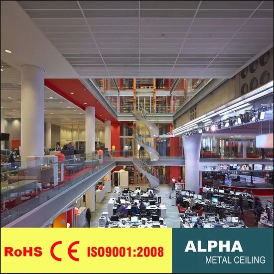 Aluminum Metal Designed Concealed Clip in Suspended Ceiling Origin China Surface Flating Trademark ALPHA Size - Image 2