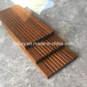 Waterproof Soundproof Bamboo Floorings Carbonized 1860*1000*1100mm T&G Strand Woven 8~12% MOQ100 1.20g/cm3 CE FSC ISO9001 ISO14001 SGS Bf1-S1 3.13kn - Image 5