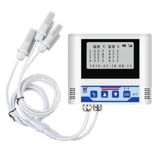 Remote Monitoring Ethernet 4 Channels Humidity and Temperature Data ...