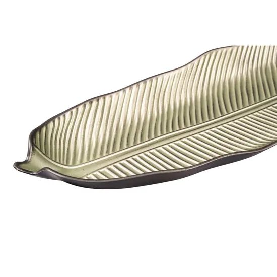PP Material Leaf Plastic Dinner Plate MOQ 1000 Origin Fuzhou Net Weigh 0.32kg Certification FDA Model NO. RX-H081 HS Code - Image 1