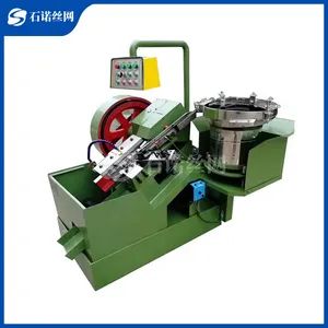 Powerful Motor One-Button Start Bolts and Screws Thread Rolling Machine for Extended Screw Processing - Image 6