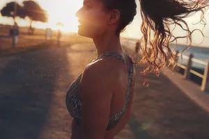 Custom Design Sports Bra Yoga Bra - Image 1
