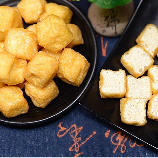 Factory Directly Sale Top Ranking Bean Products Fried Tofu Puff Fried Bean Curd Puffs - Image 4