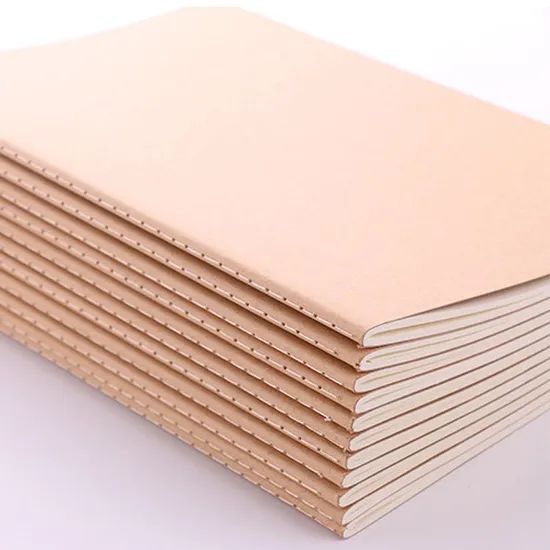 Custom A5 Kraft Paper Hardcover Promotional Notebook for Students School Composition Notebook - Image 5