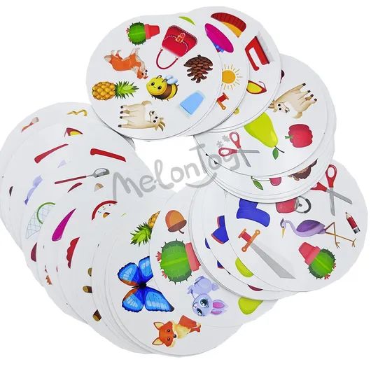 Wholesale Animal Letter Memory Card Fun Matching Playing Card Educational Early Learning for Children Card Games Game Card - Image 4