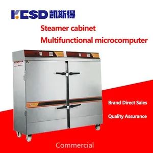 Food Steaming Cabinet, Commercial Rice Roll Steamer Machine Gas, Industrial Rice Steam Cooker Electric Food Steamers - Image 2