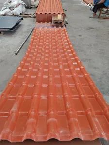 Moisture Proof 1050mm Spanish PVC Roofing Sheet ASA Synthetic Resin Roof Tile Price - Image 2