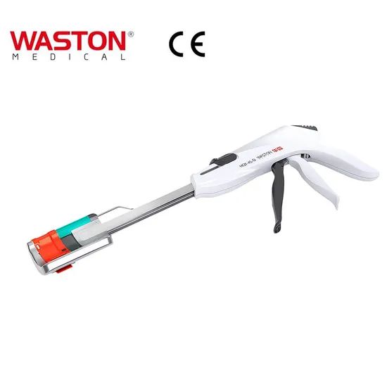 Medical Disposable Vascular Repair Surgical Instrument Skin Linear Cutter Stapling Cutting Electric Curved 45 Stapler - Image 1