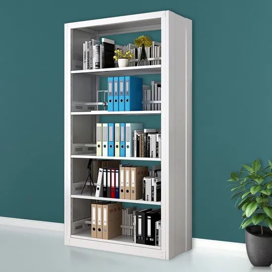 Interior Design Library Bookcases for School Size High Rotary Fixed Style Modern Condition New Folded Folded Layer 6 - Image 5