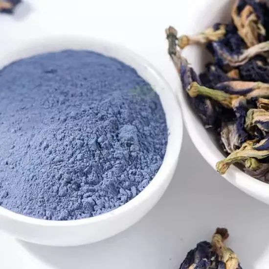 High Quality 100 Purity Herbal Extract Organic Tea Butterfly Pea Flower Powder - Image 4