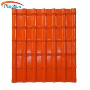 Anti-UV Plastic Synthetic Resin PVC Roof Tiles Origin China Shape Arched Weight 2kgs/M2 Model NO. R1050 Type Bent Tiles HS Code - Image 5