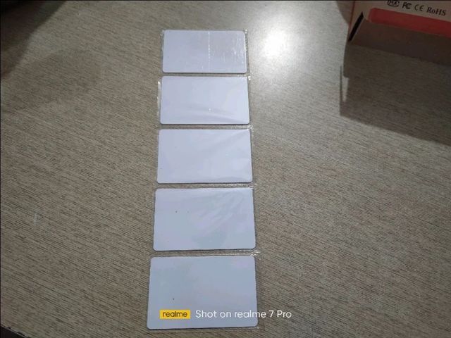 125 kHz Thin Rfid Cards, Size: Micro Size Micro Color White Material PVC Type Active RFID Shape Rectangular Frequency 125 - Image 2