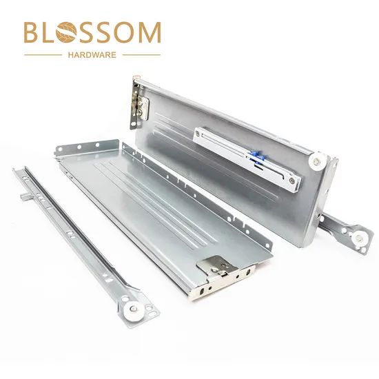 OEM Furniture Telescopic Rails Tool Box Rrunners Cabinet Rollers Hardware Shelf Drawer Slide - Image 3