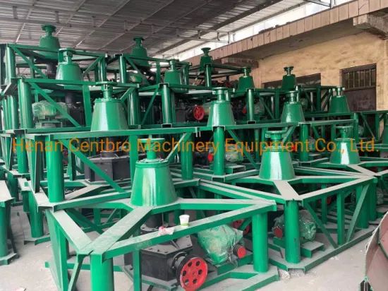 High Performance Wet Pan Silver Copper Gold Ore Grinding Milling Machine/Two Rollers Gold Wet Pan Mill Machine Gold Mining Machinery - Image 1