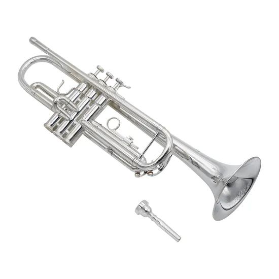 Professional Silver Plated Trumpet - Image 2