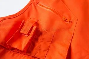 Multi Pockets Waistcoat Work Vest  with  Reflective - Image 4