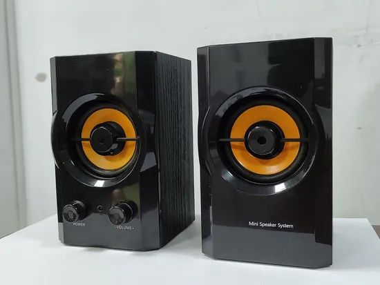 Classical Wooden Box USB 2.0CH Speaker System HS Code 85182100 Model NO. GW-WD10 Port: Shenzhen, China Type Video Game Player - Image 1