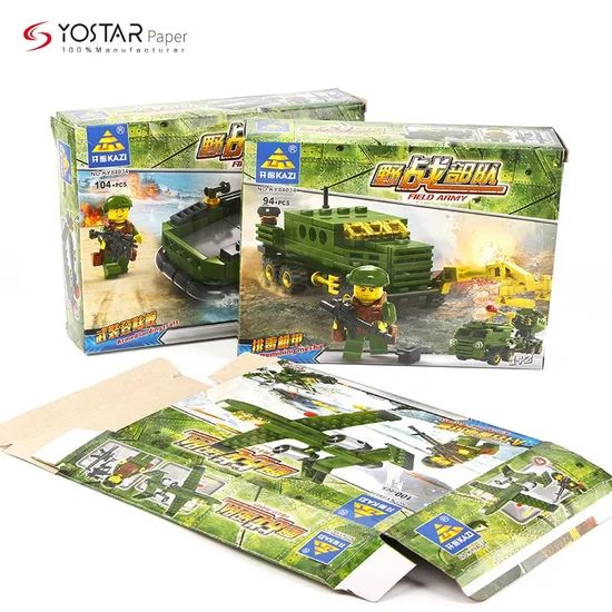 Biodegradable Packaging White Cardboard Paper for Toy - Image 1