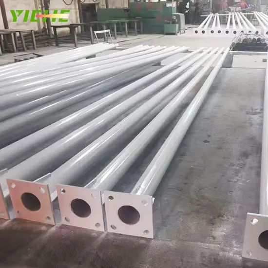 Customized Outdoor Lighting Single Arm Price Galvanized Steel Street Light Pole - Image 1