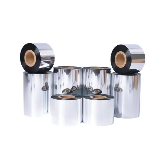 Factory Barcode TTR Tto Printer Ribbons High Definition Printing Pet Resin Premium 110mmx450m Thermal Transfer Ribbon - Image 1