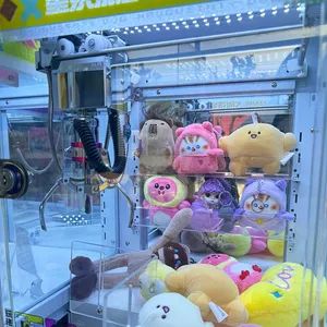 Large Fully Transparent Claw Machine for Self-Service Snack Grabbing Commercial Street Placement Unmanned Qr Code Doll Machine - Image 2